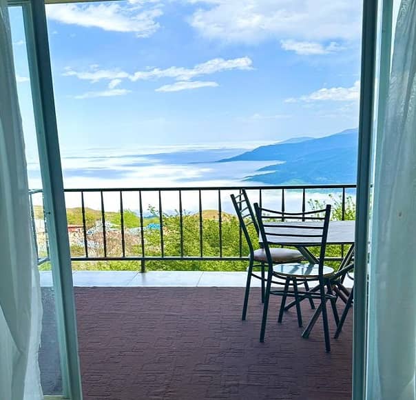 اجاره منزل مبله در فیلبند با چشم انداز جنگل ابر