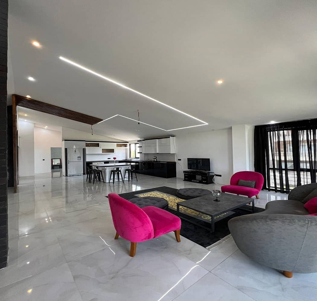 ویلا با استخر سرپوشیده آبگرم در هچیرود - گلبو