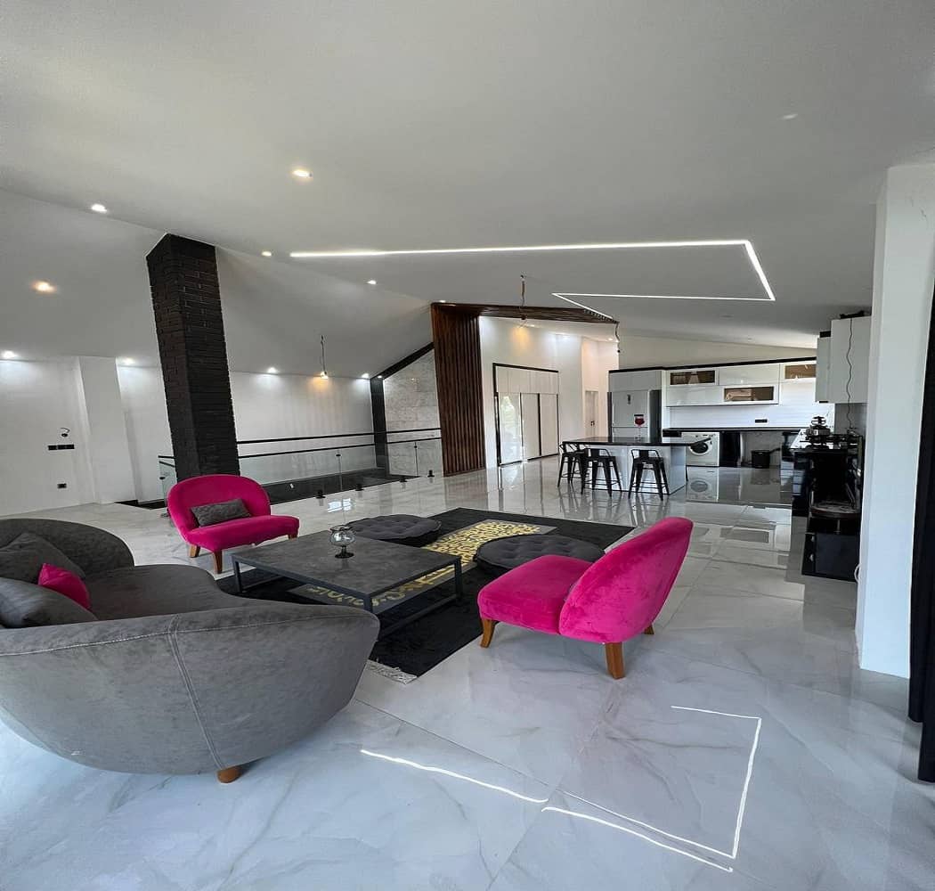 ویلا با استخر سرپوشیده آبگرم در هچیرود - گلبو