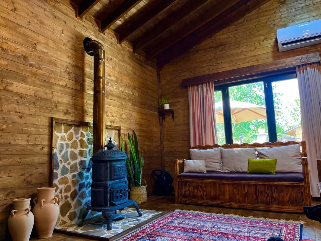 اجاره کلبه ساحلی در رودسر - 60 متری نما کلبه