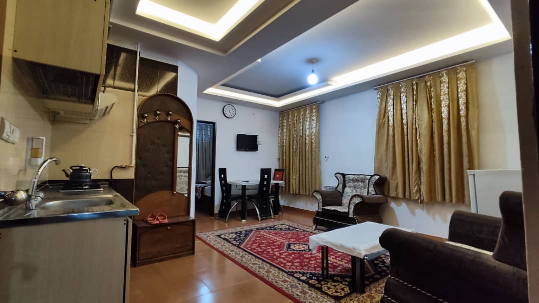 اجاره آپارتمان شیک در طالقانی سرعین-دوخواب چهارتخته