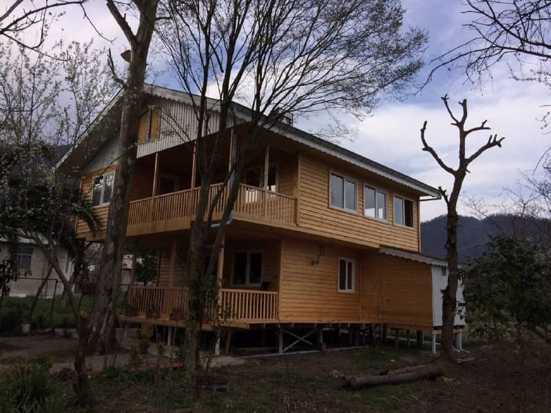 اجاره کلبه چوبی جنگلی در طاسکوه ماسال