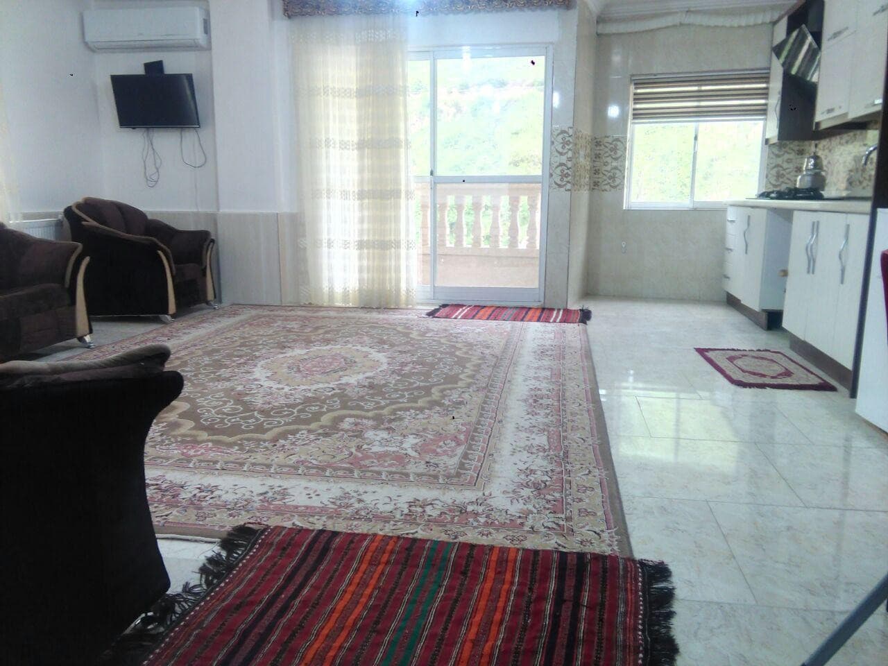 اجاره آپارتمان مبله یک خوابه در زیارت گرگان - طبقه ی دوم