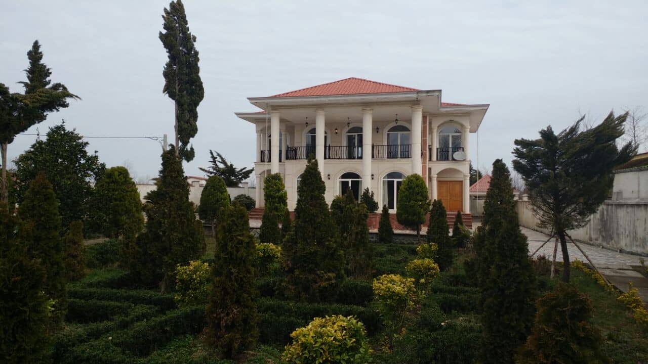 اجاره ویلا استخر روباز لاکچری تنکابن مازندران