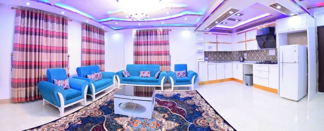 اجاره اپارتمان مبله در سام و زال قشم -دوخوابه طبقه چهارم