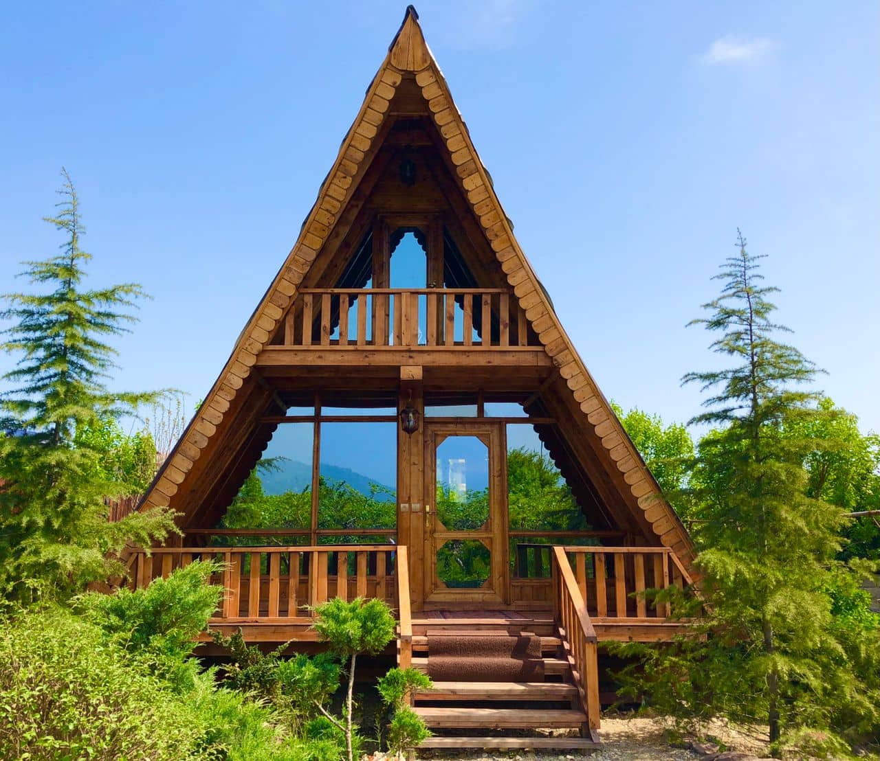 اجاره کلبه چوبی استخردار در نیاسته رامسر - اناناس