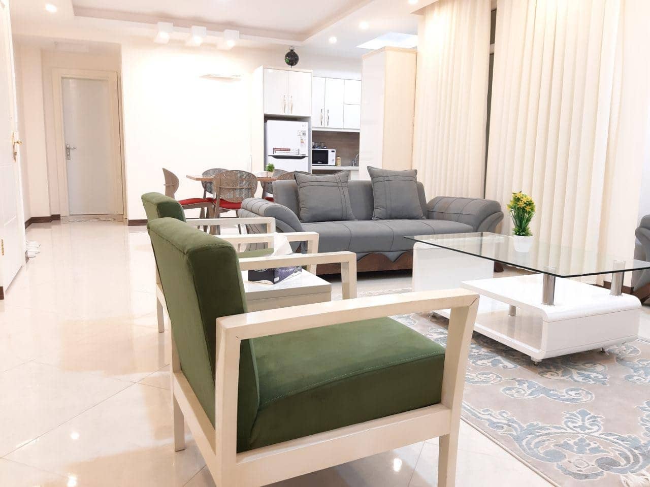 اجاره سوئیت دو خوابه ارزان قیمت شهرک صدف کیش