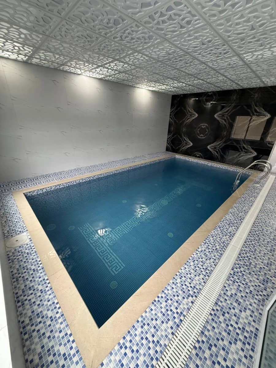 ویلا با استخرسرپوشیده آبگرم در روستا سیاسان رامسر نما ویلا