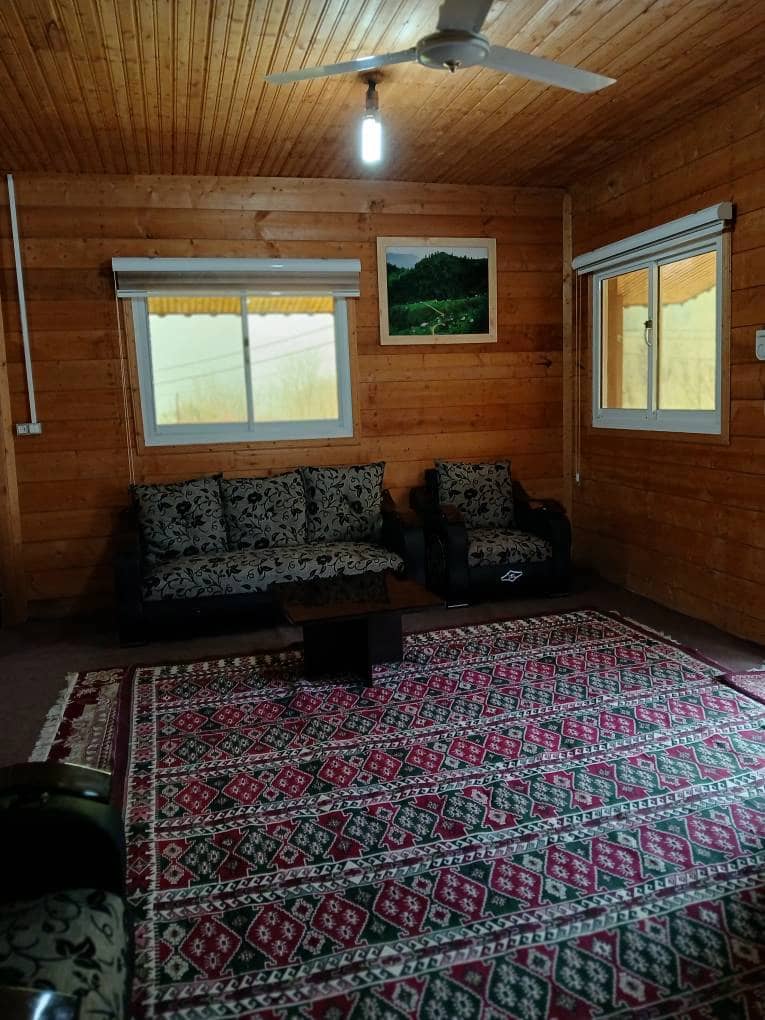 کلبه چوبی جنگلی در روستای گنذر ماسال