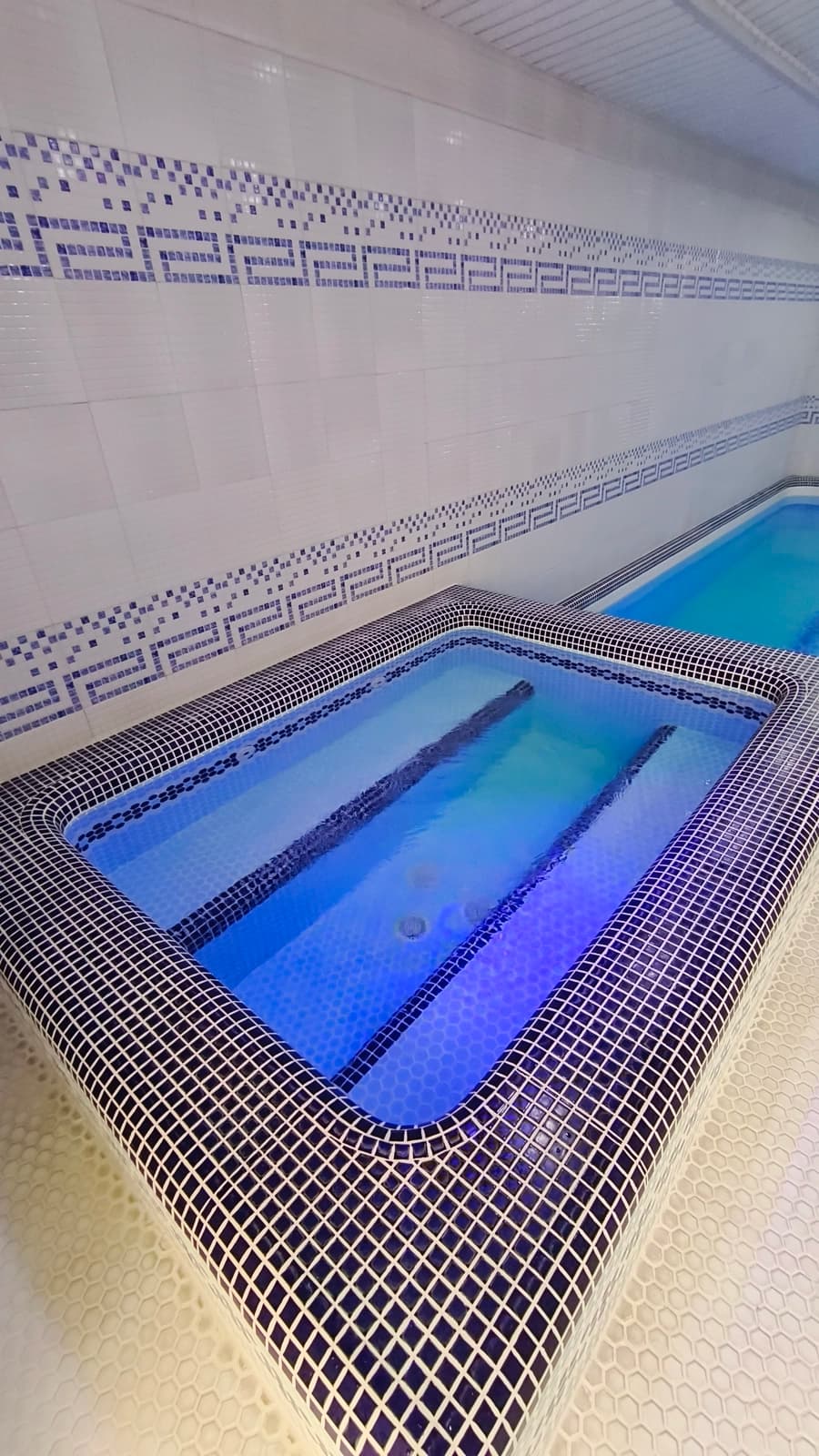 استخر سرپوشیده آب گرم