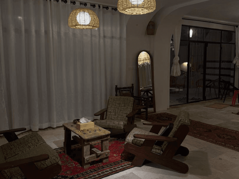 ویلا دوبلکس با استخر روباز آبسرد در روستا طبل قشم نما ویلا