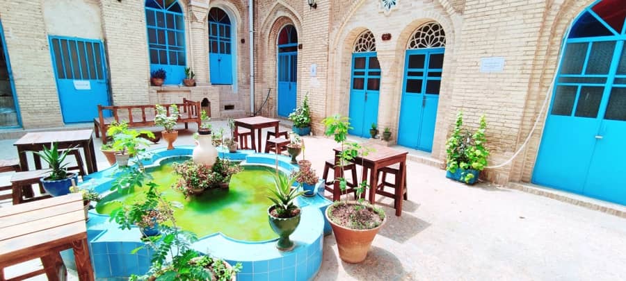 اقامتگاه سنتی سه تخته در شوشتر نما ساختمان
