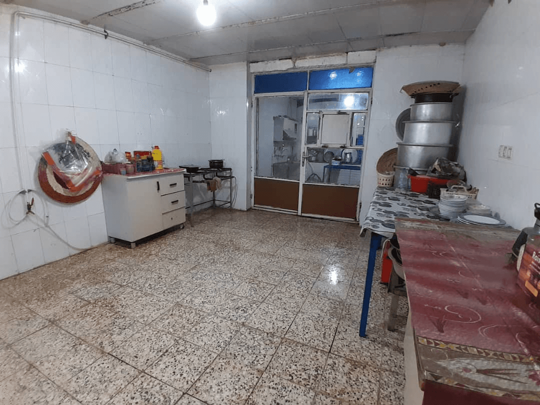 آشپزخانه مشترک در اقامتگاه