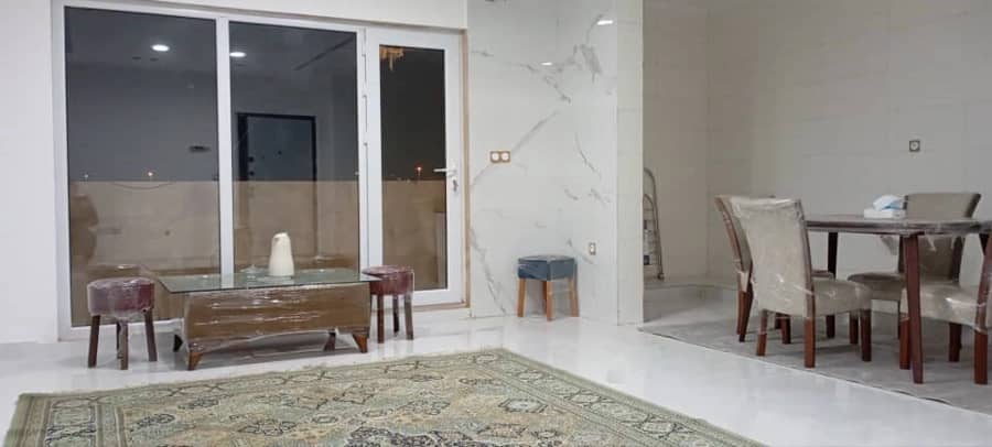 اجاره آپارتمان ساحلی در کنگان - طبقه دوم نما آپارتمان