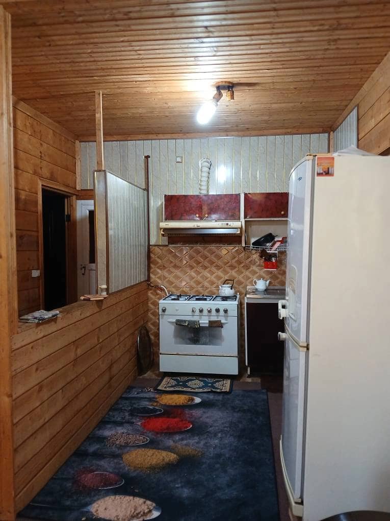 کلبه چوبی جنگلی در روستای گنذر ماسال