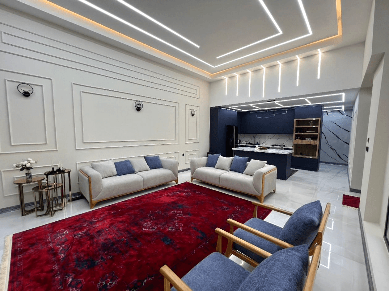 ویلا استخر روباز آبسرد در روستا دفاری قشم نما ویلا