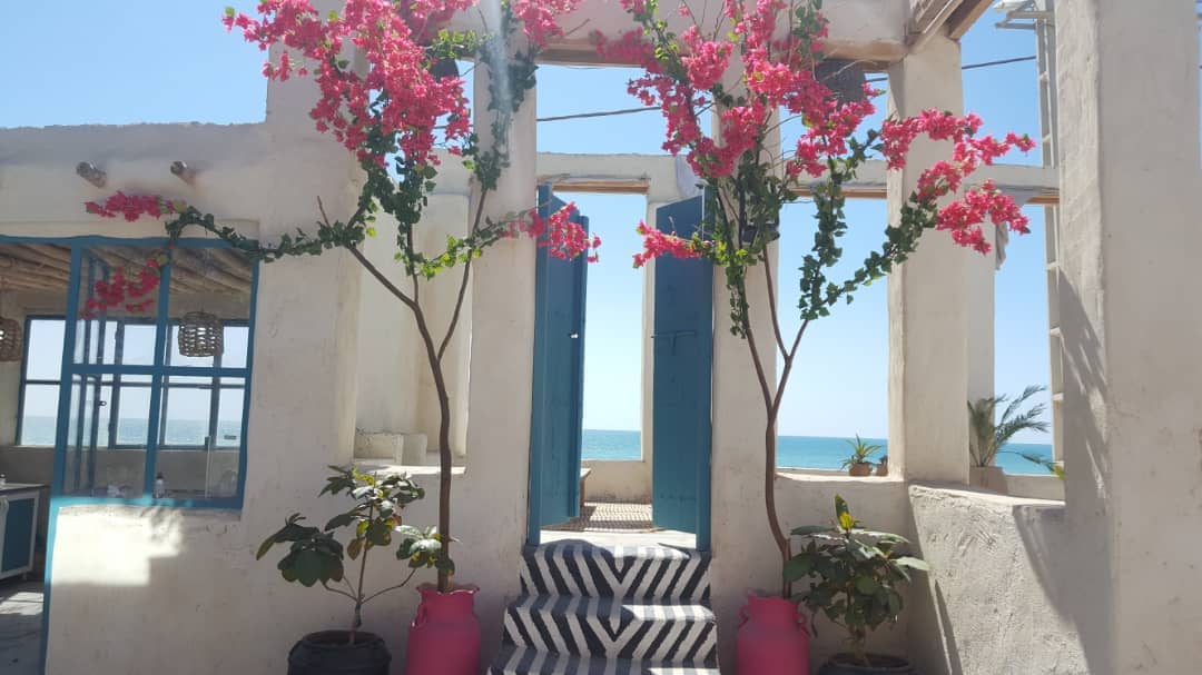 بومگردی ساحلی در روستای گامبرون سلخ - قشم محوطه