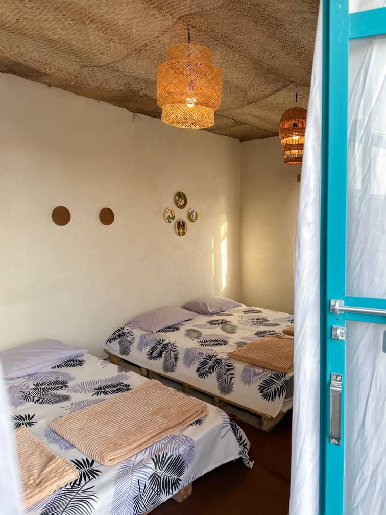 بومگردی ساحلی در روستای گامبرون سلخ - قشم محوطه