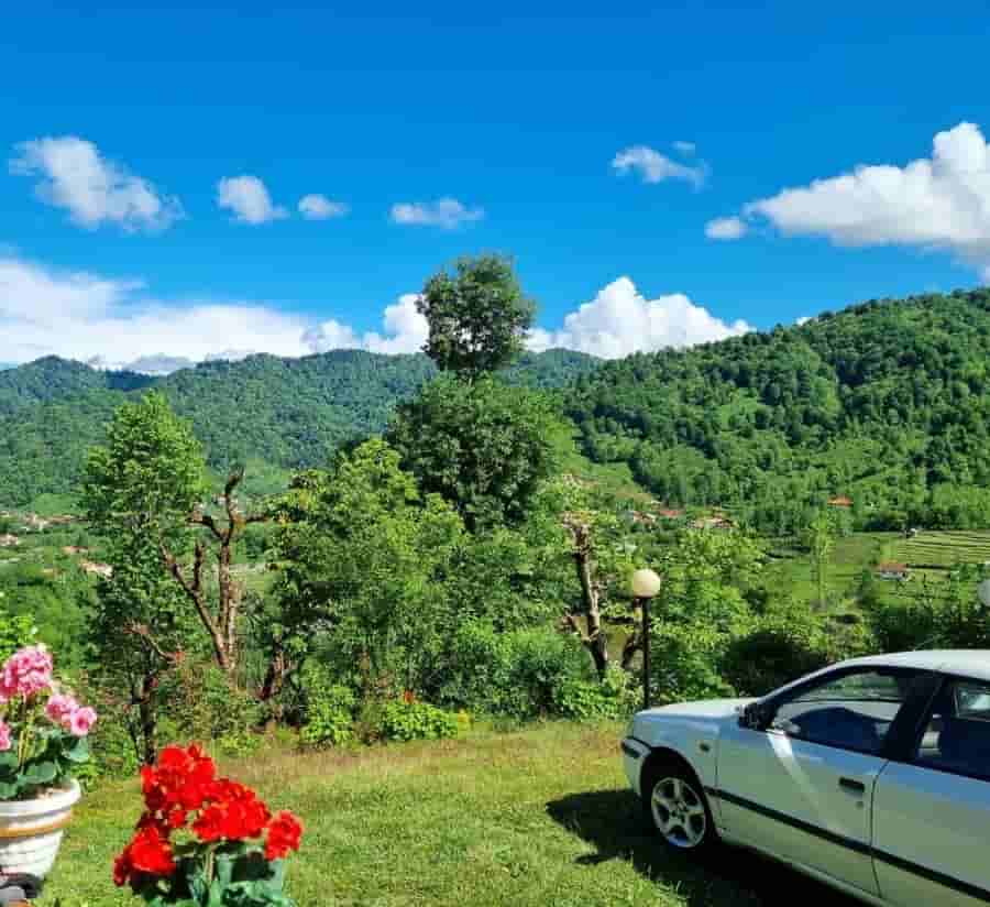 عکس ویلا جنگلی دو طبقه در روستای فوشه فومن - قلعه رودخان
