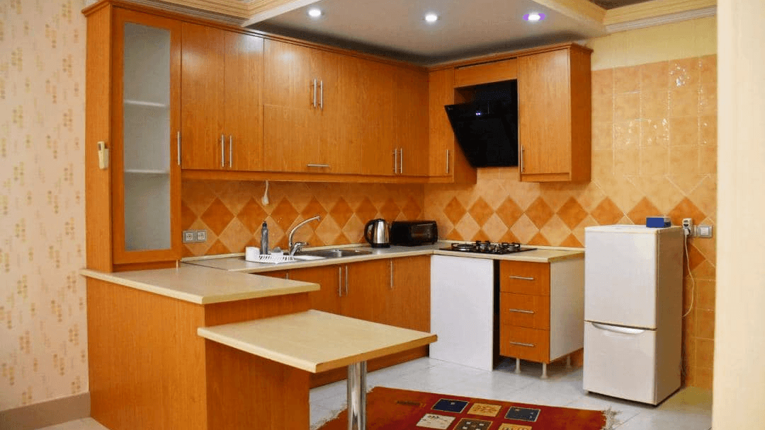 آپارتمان مبله تک خواب در میرمهنا کیش - گلایل سالن