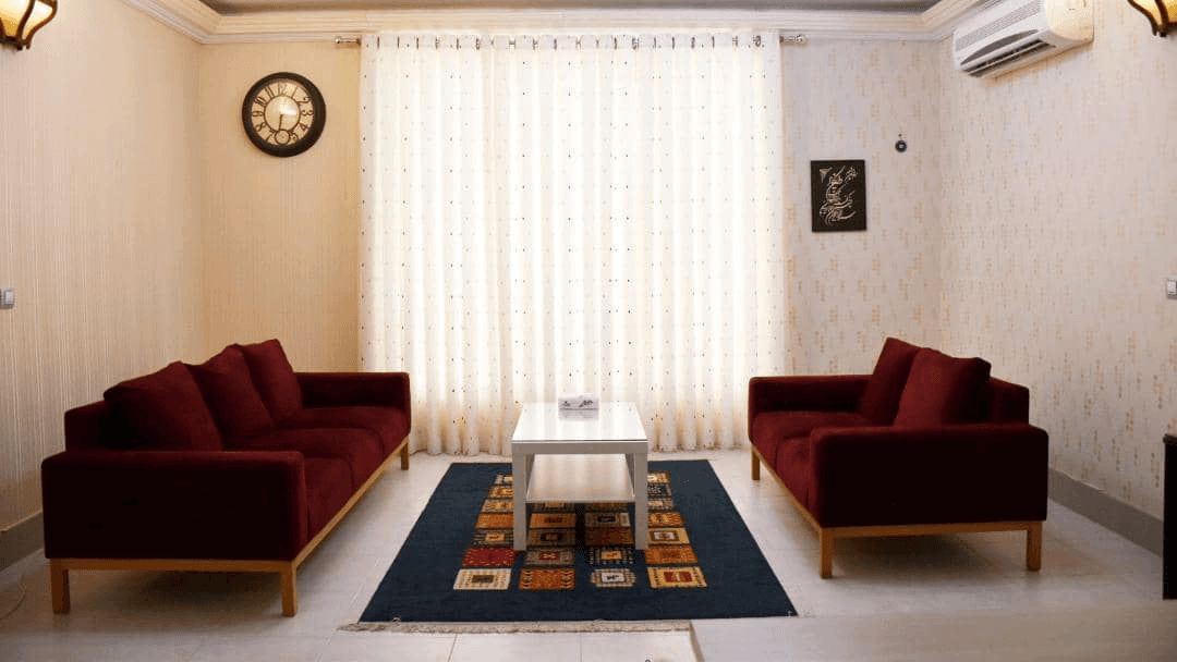 آپارتمان مبله تک خواب در میرمهنا کیش - گلایل سالن