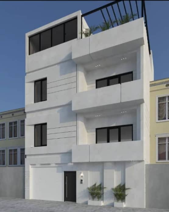 اجاره آپارتمان ساحلی در کنگان - طبقه دوم نما آپارتمان