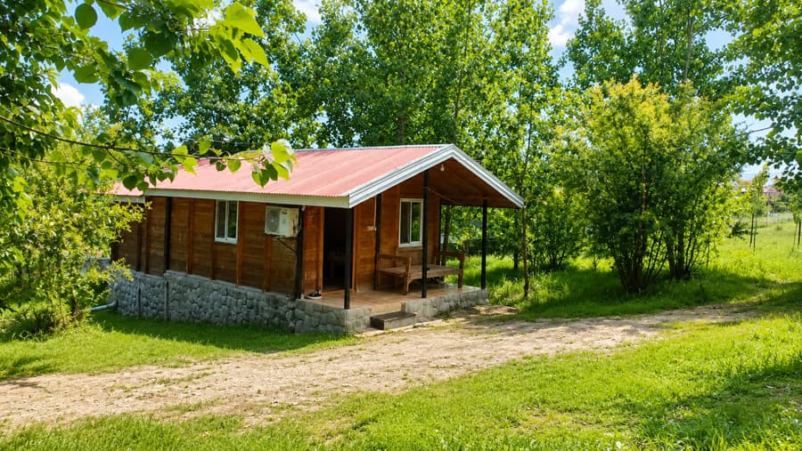کلبه چوبی در روستای اولم ماسال - 50 متر
