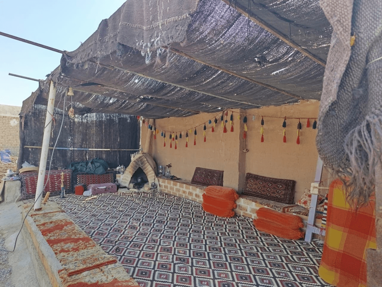 چادر عشایری در اقامتگاه