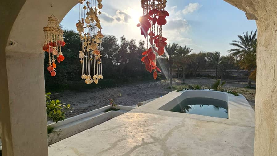 اجاره بومگردی در روستا معتمدآباد طبل - صدف حیاط