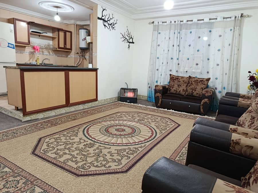 آپارتمان نزدیک ساحل در خیابان طالقانی بوشهر - واحد 9 سالن