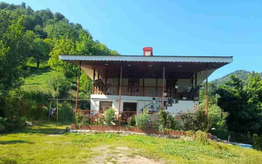 عکس ویلا جنگلی دو طبقه در روستای فوشه فومن - قلعه رودخان