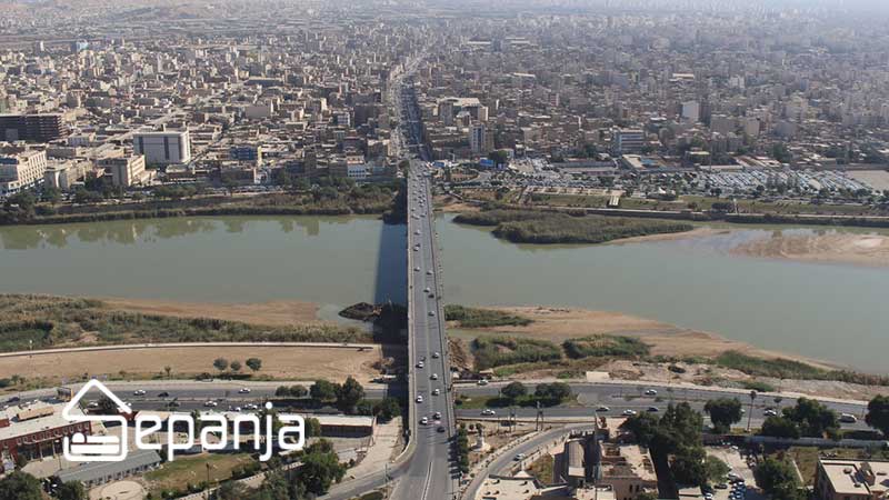 شهر اهواز در استان خوزستان