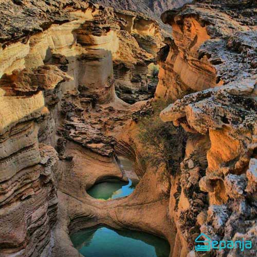 تنگه ی چاهکوه قشم یکی از محبوب ترین جاذبه ها از نظر گردشگران است! 3 تنگه ی چاهکوه
