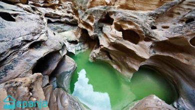 تصویر از تنگه ی چاهکوه قشم یکی از محبوب ترین جاذبه ها از نظر گردشگران است!