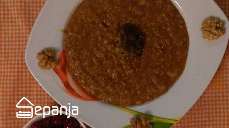 یخمه ترش غذای محلی اصفهان