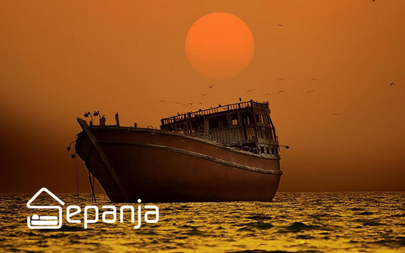 کلبه هور کیش از دیدنی های زیبای جزیره (+تصاویر) 4 ساحل کلبه هور