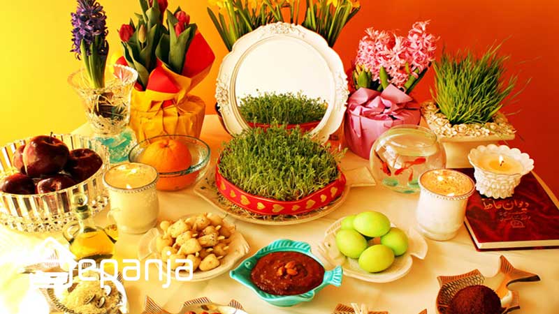 تاریخچه هفتسین نوروز — نماد خوشیمنی | سپنجا 4 سفره هفت سین نوروز