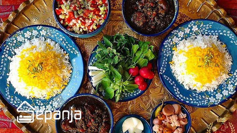 غذای محلی استان های مختلف ایران را بشناسید 5 قورمه سبزی از غذای محلی استان های مختلف