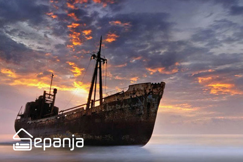 کشتی یونانی کیش و تمامی روایتهای رمزآلود و باورنکردنی (Greek Ship) 2 کشتی یونانی در جزیره کیش