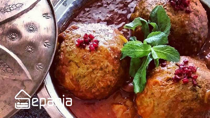 کوفته تبریزی از غذاهای محلی تبریز