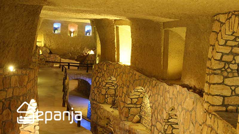 شهر زیرزمینی کاریز کیش | شگفتی ۲۵۰۰ ساله مهندسی ایران | سپنجا 6 دیدنی های داخل شهر زیر زمینی کاریز کیش
