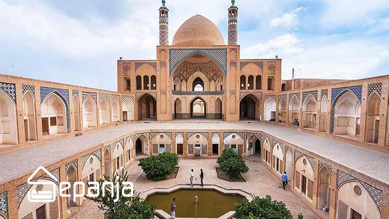 سفر به کاشان؛ اقامت، دیدنیها و غذاهای محلی | سپنجا 3 نمایی از دیدنی ها در سفر به کاشان