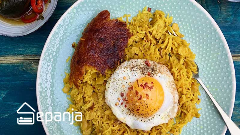 غذای دمپختک از غذاهای محلی تهران