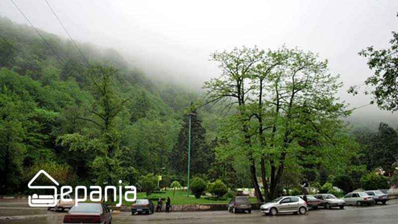 پارک جنگلی ناهارخوران از جاهای دیدنی زیارت