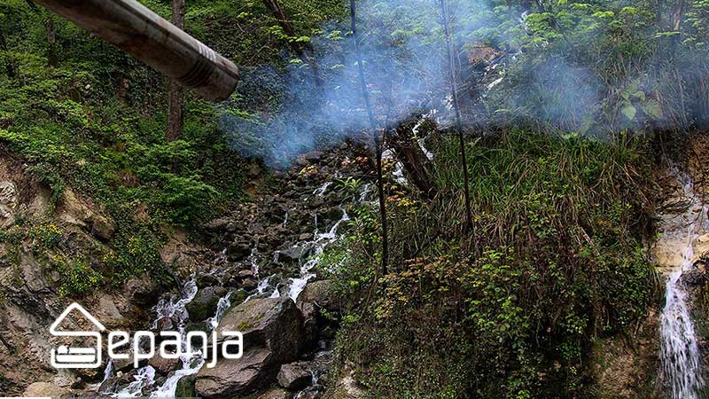 آبشار آب پری با همه دیده هایتان تا کنون فرق می کند! 2 نمایی از آبشار آب پری در استان مازندران