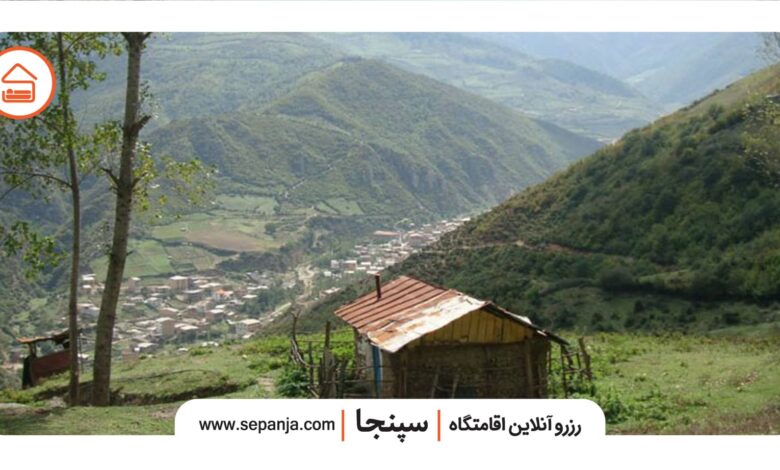 نمایی از روستای زیارت گرگان