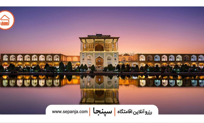 نمایی از میدان نقش جهان اصفهان