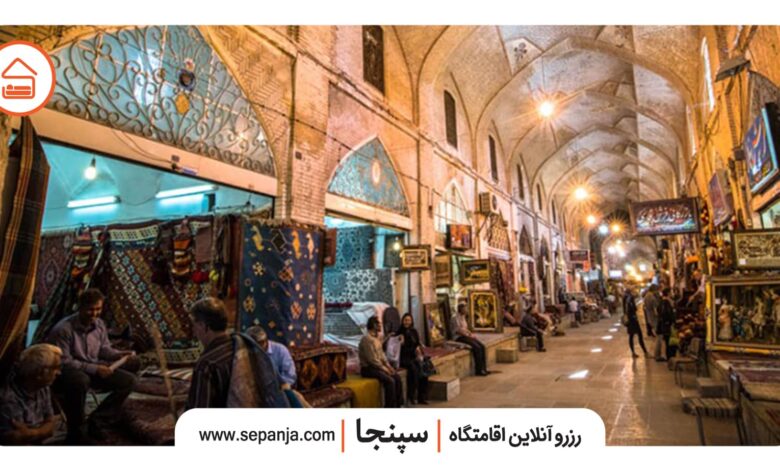 نمایی از بازار وکیل شیراز