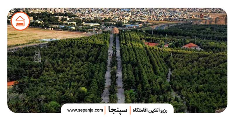 نمایی از شهر و جاذبه های طبیعی شهر کرمان