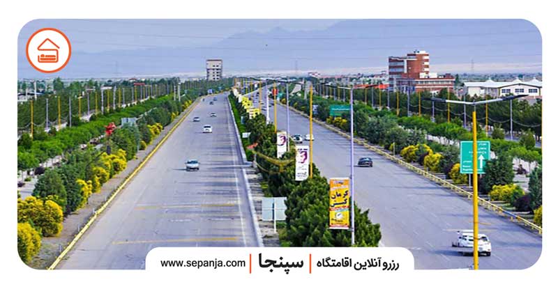 نمایی از خیابان های شهر کرمان